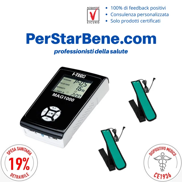 MAGNETOTERAPIA ALTA FREQUENZA - MAG 1000 I-TECH Con 1 Fascia - Foto 9