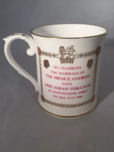Marriage Prince Andrew With Sarah Ferguson Westminster Abbey 1986 Spode England 3