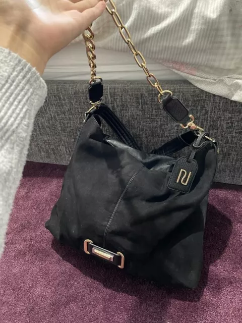 River Island Gold And Black Bag FOR SALE PicClick UK