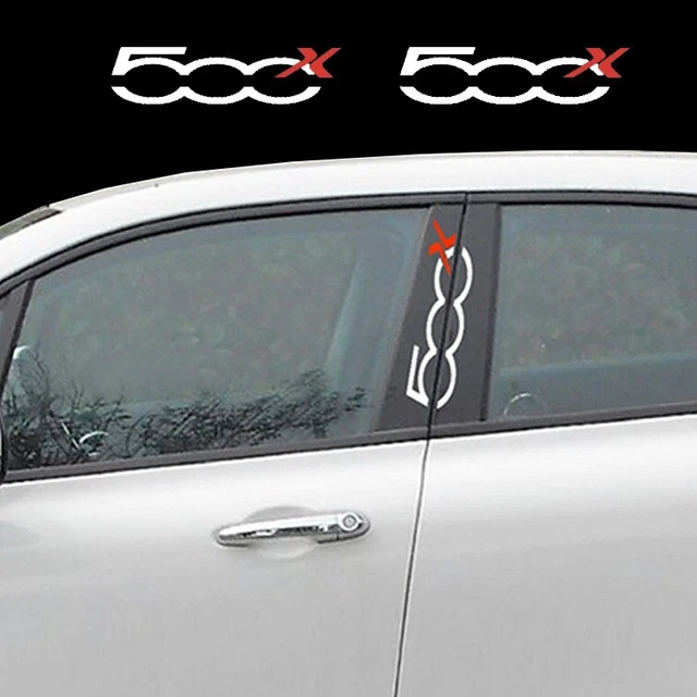 Adesivi Fiat 500x 500 X Montanti Porte Decal Sticker Cover Tuning - Foto 11