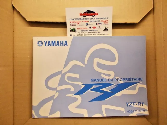 Libretto Uso E Manutenzione Yamaha Yzf R1 2006 Francese