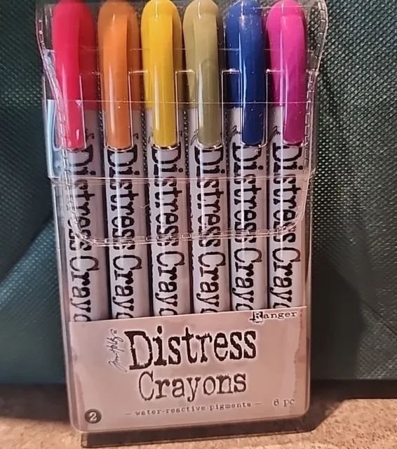 Tim Holtz Distress Crayons Set #2