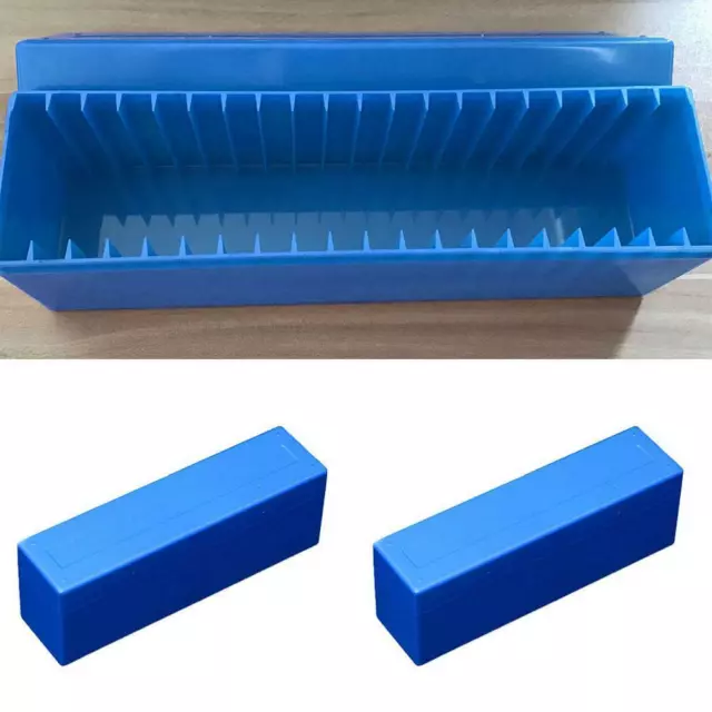 Blue Coin Storage Box Holder 20 Individual Slab Case fit for PCGS NGC GBC 3