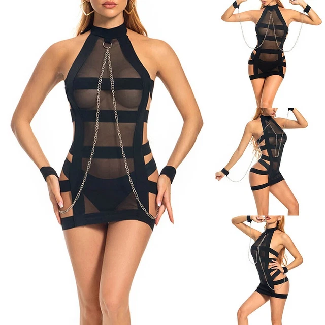 Robe courte sophistiquée pour femmes support col bodycon pour cocktail fête