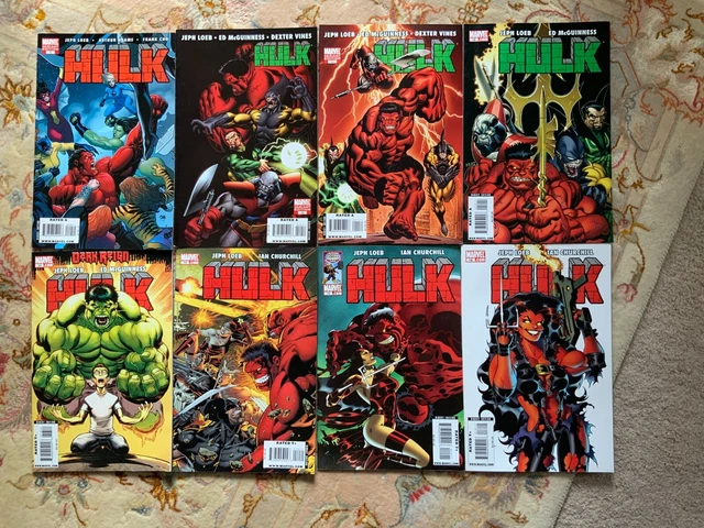 comics job lot bundles HULK 9 to 16