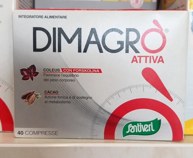 Santiveri - DIMAGRO Attiva 40 compresse - Equilibrio del peso corporeo