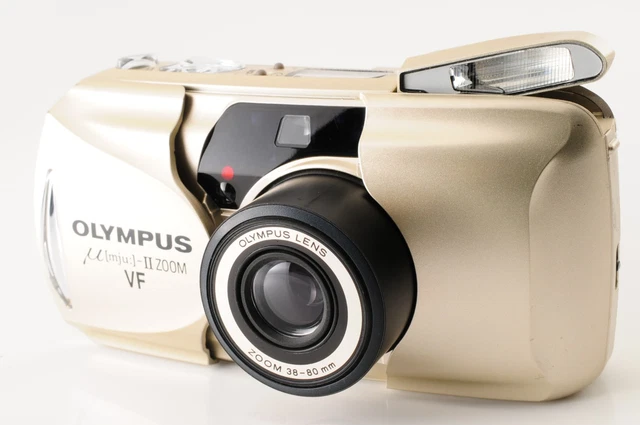 OLYMPUS MJU Μ ii Zoom VF Film Camera Near Mint From Japan sam5251