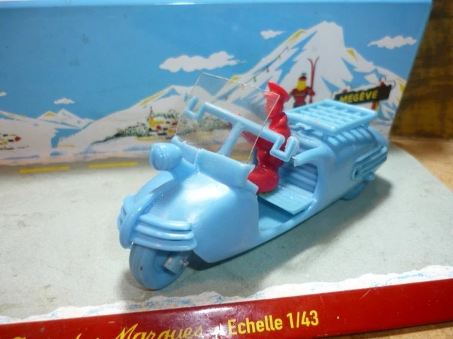 JOUET ANCIEN ALU SCOOTER VESPA QUIRALU/ALUDO/MERCURY VOIR PHOTOS mt EUR