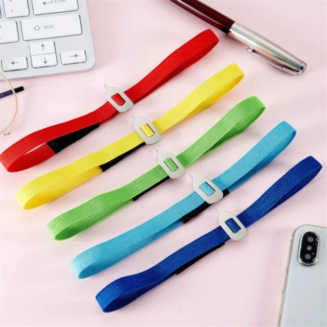 Pagination Mark Fixing Rope Bookmark Retractable Flexible Bandage Book Clip
