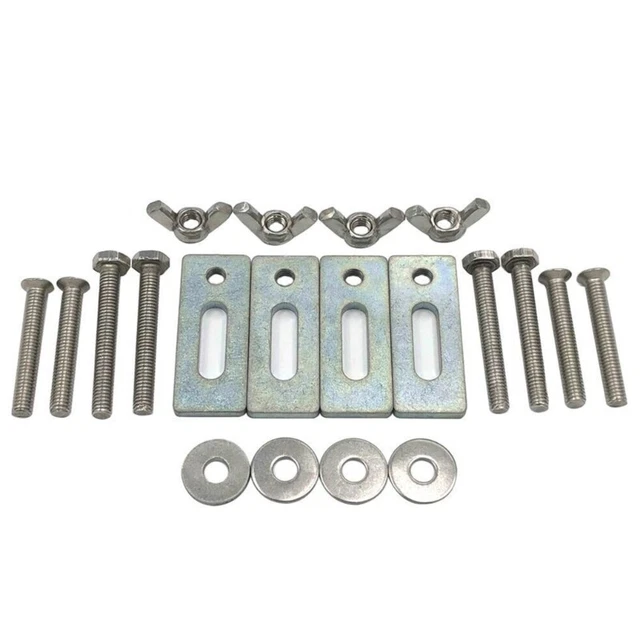 M6 Milling Engraving Machine Part Pressure Plate Clamp Fixture Plate T-slot