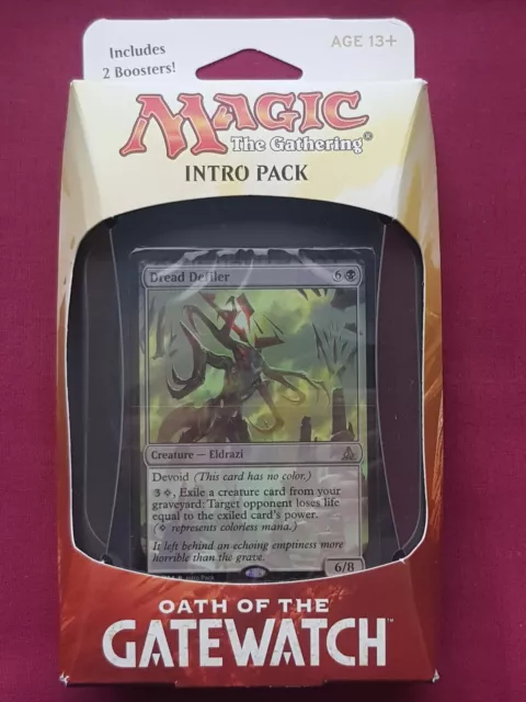 Magic The Gathering OATH OF THE GATEWATCH VICIOUS CYCLE INTRO PACK Sealed MTG