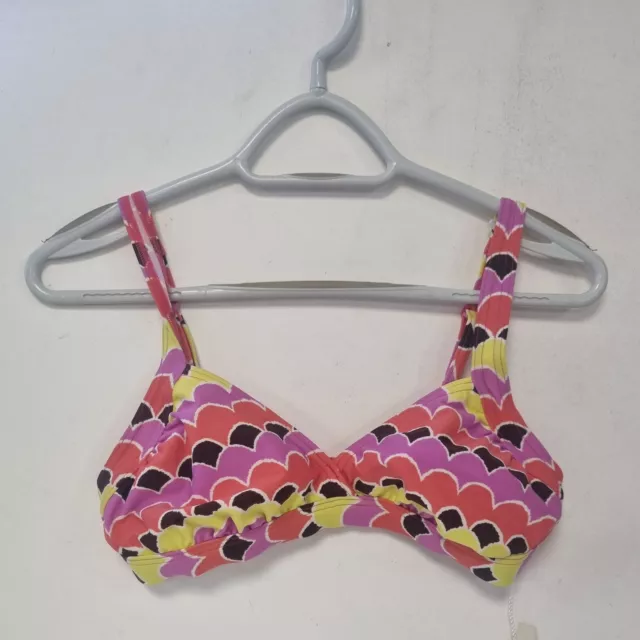 Boden Womens Multicoloured Bikini Top - Size 10 UK