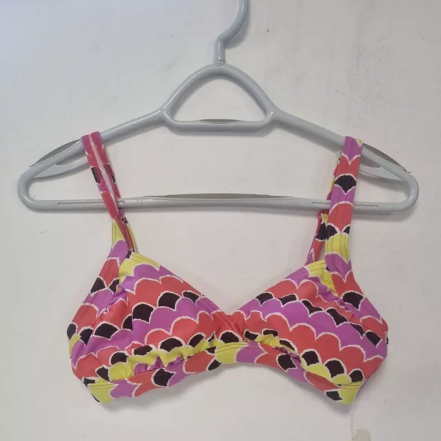 Boden Womens Multicoloured Bikini Top - Size 12 UK