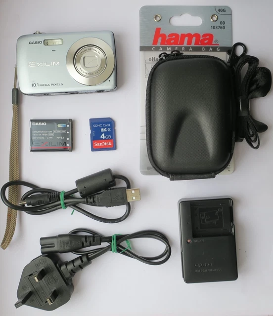 Casio Exilim EX-Z33 10,1 megapixel fotocamera digitale + scheda di memoria 4 GB