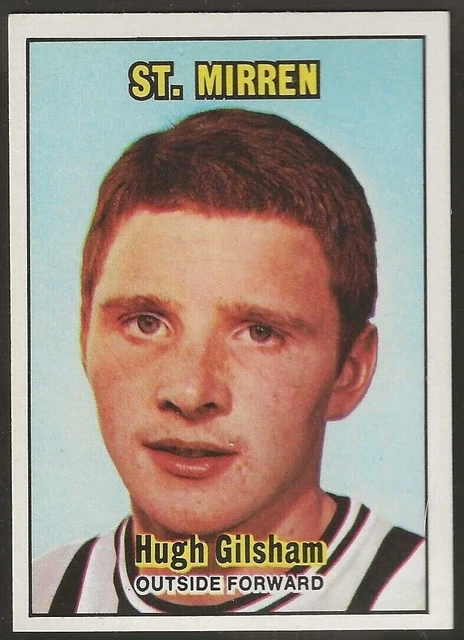 A&Bc-Football 1970 Scottish (Green Back 001-171)-#080- St Mirren - Hugh Gilsham