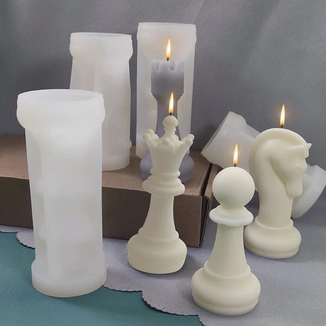 Moule de cire d'art 3D Moule en silicone Fabrication de savon Bougie Moule