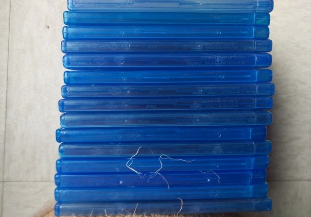 LOT DE 10 BOITIERS BLU RAY (Amaray 15 MM )