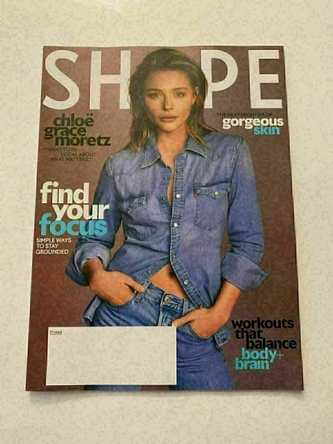 K) NEW SHAPE Chloe Grace Moretz Gorgeous Skin March 2021 Fitness