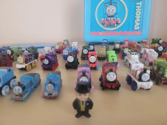 Thomas the Tank Engine Minis Trains Bundle of 60+Trains WITH vintage box! 2