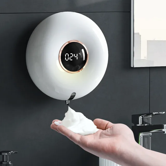 Dispensador automático de jabón recargable 300 ml espuma para oficinas hogar comercial