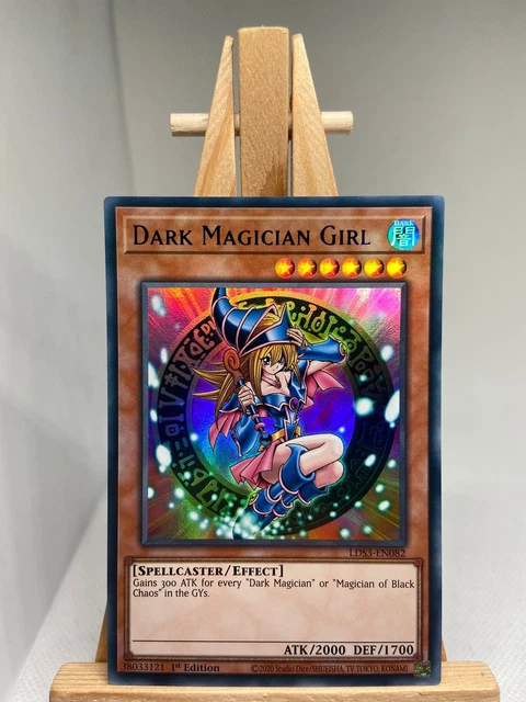 Dark Magician Girl - Blue Ultra Rare 1st Edition LDS3-EN082 - NM - YuGiOh
