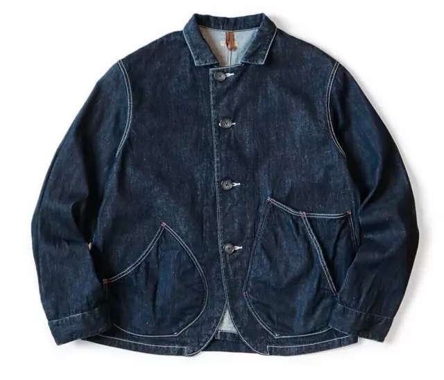 Wait for Restock KAPITAL 11.5oz Denim × 8oz Denim Ringo Man Coverall Brand new