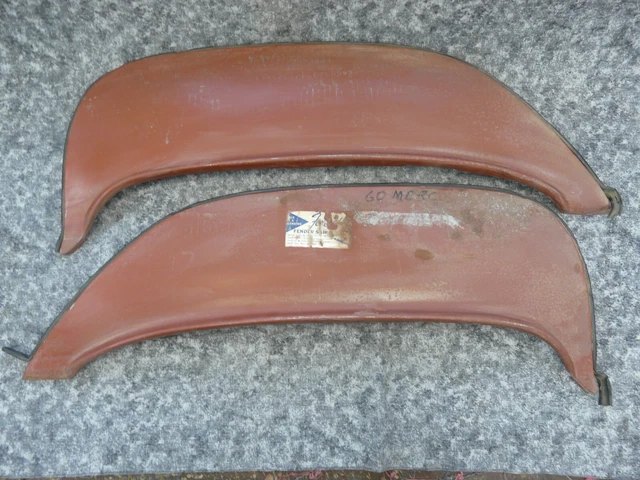 NOS Foxcraft 1960 Mercury fender skirts, hot rat rod  lowrider fomoco vintage