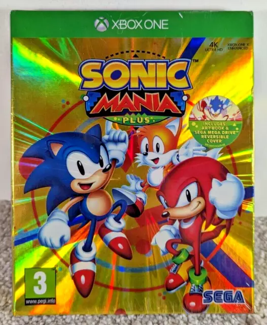 Sonic Mania Plus (Xbox One) - Complete with Artwork - Sealed