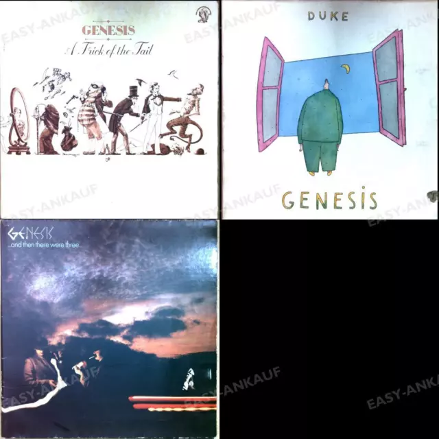 Genesis Vinyl Sammlung Vol. 100: 3x LP Duke, A Trick Of The Tail, ... ´