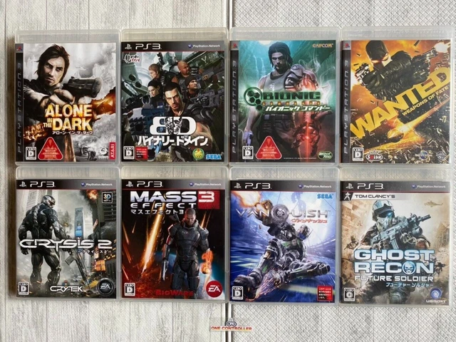 SONY PlayStation 3 PS3 Alone in the Dark & Binary Domain 8games set from Japan