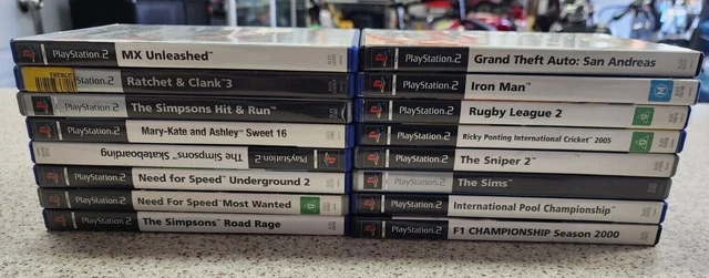 Various Sony Playstaion 2 Games (PS2)