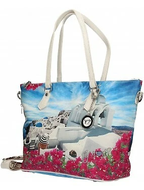 Y NOT BORSA Donna Y NOT Shopping media a Spalla con Tracolla J