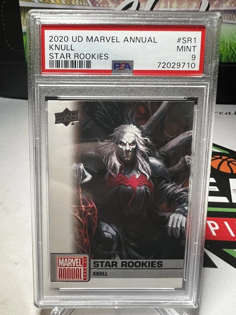 2020 UD Marvel Annual Star Rookies Knull PSA 9