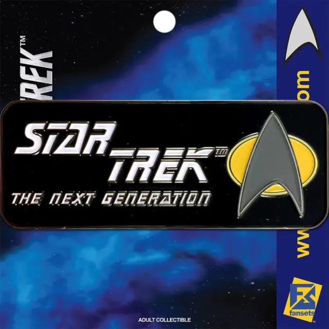 Fansets Star Trek The Next Generation TNG Show Logo Pin