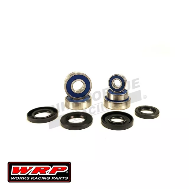 WRP Front and Rear Wheel Bearings Harley Davidson FXDC Super Glide Custom 08-14