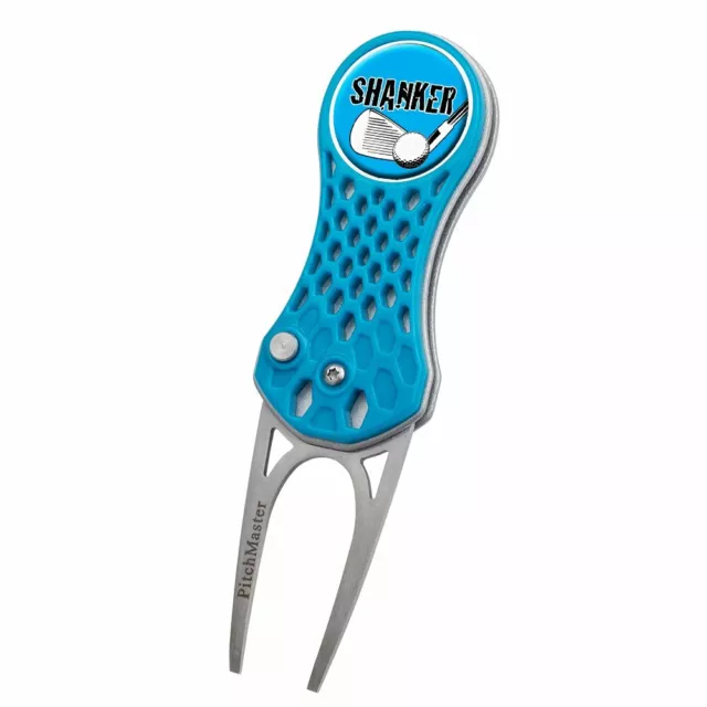 Shanker Venom Pitchmaster Divot Tool, Pitchmark Repairer By Asbri Golf