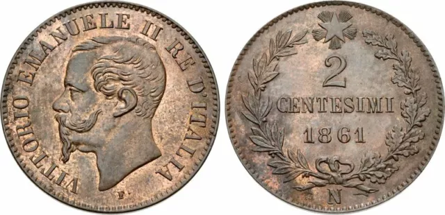 1-2 Centesimi dal 1861 al 1900 Vitt. Emanuele II-Umberto I