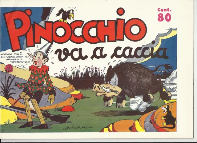 PINOCCHIO va a caccia ed. Nerbini