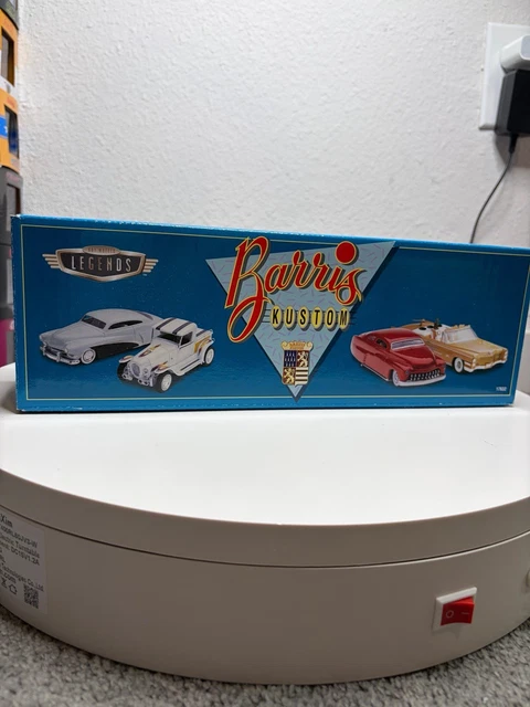 HOT WHEELS LEGENDS Barris Kustom 4 Car Set Limited Edition