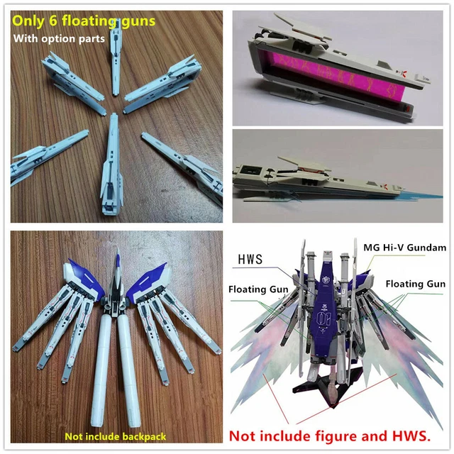 Metal Detail Parts Set For MG 1/100 Hi-Nu Gundam Ver. Ka Model Kit - CJ Hobby Upgrade 1 thumbnail image