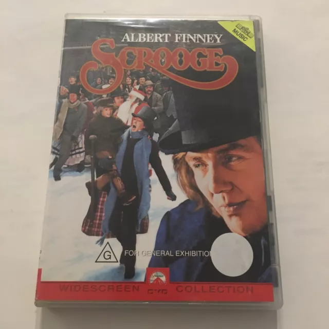 Scrooge  (DVD, 1970) Christmas Albert Finney Ex Rental R4 FREE POST