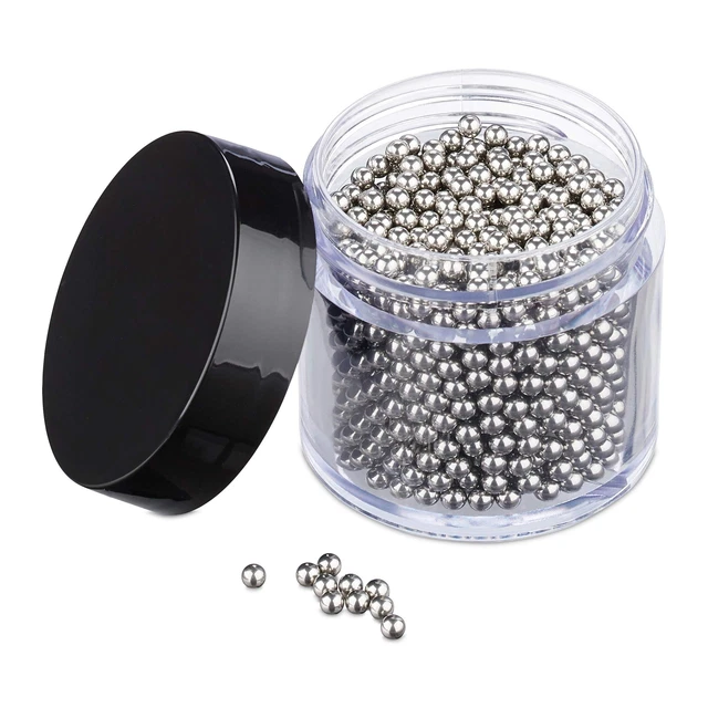 ecooe 1000 Billes Nettoyantes Carafe, 3mm Réutilisables Perles de Nettoyage en Acier Inoxydable, Billes Carafe à Vin pour Carafe à décanter Bouteilles Vases ecooe 1000 Billes Nettoyantes Carafe, 3mm Réutilisables Perles de Nettoyage en Acier Inoxydable, Billes Carafe à Vin pour Carafe à décanter Bouteilles Vases