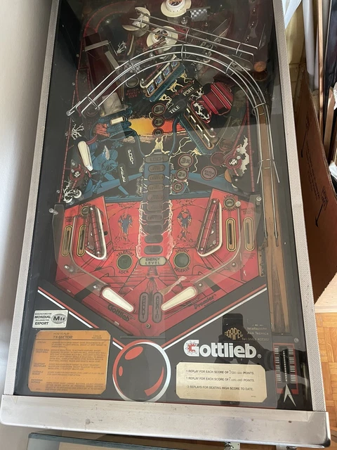 fipper gottlieb TX-Sector 1987