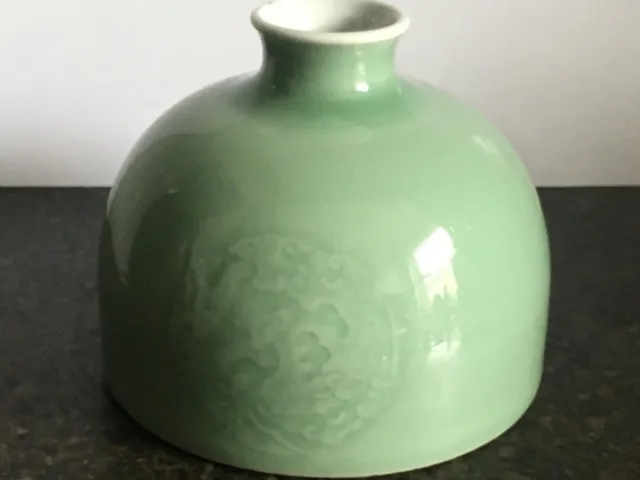 Stunning Chinese Celadon Porcelain Water Dropper