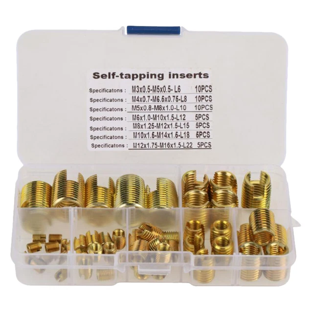 50 Pcs SUS303 Filettatura Autofilettante Acciaio Al Carbonio Pezzi M12