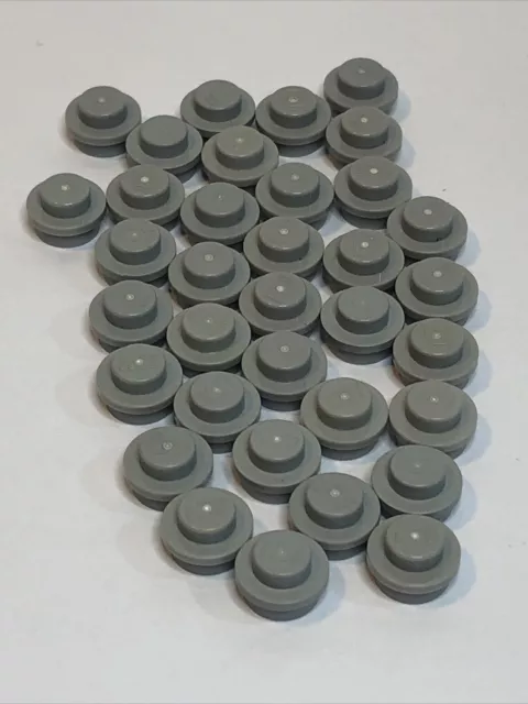 Lego Stud Round Flat Light Grey 4073