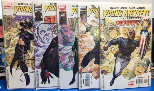 YOUNG AVENGERS PRESENTS 1-6 2008 KATE BISHOP HAWKEYE STATURE VF/NM Missing 4