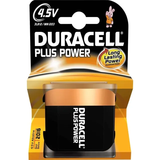 Duracell Pile Alkaline Plus MN1023 Modèle Plus Volt 4,5