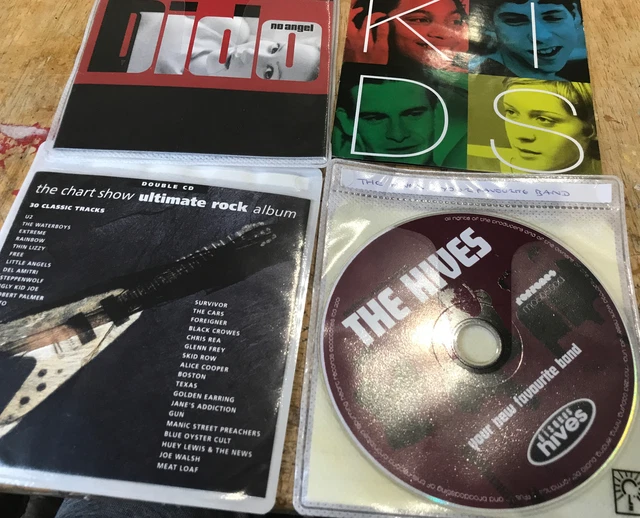 KIDS SOUNDTRACK THE HIVES DIDO THE Chart Show Ultimate Rock 4 CDs 2 