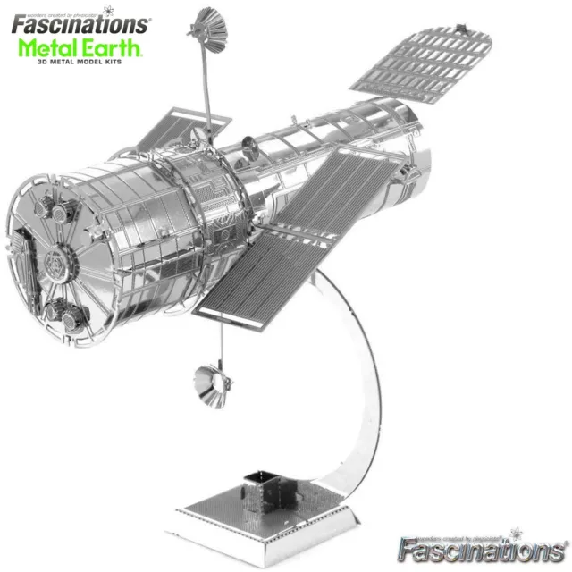 Metal Earth Hubble Telescope Spacecraft Earth Orbiter DIY 3D Model Building Kit